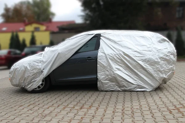Prelata pentru Autoturisme, culoare argintie, marimea L (480 x 180 x 120cm)