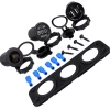 Priza suplimentara impermeabila pentru vehicule Off Road, ATV, SSV, tensiune 12V, 2 x USB si Voltmetru