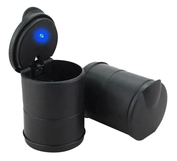 Scrumiera auto suplimentara cu iluminare LED PLS38