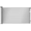 Poarta, plasa, de siguranta, protectie copii, retractabila, gri, 13x160x85 cm, Ruhhy