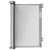 Poarta, plasa, de siguranta, protectie copii, retractabila, gri, 13x160x85 cm, Ruhhy