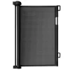 Poarta, plasa, de siguranta, protectie copii, retractabila, negru, 13x160x85 cm, Ruhhy