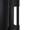 Poarta, plasa, de siguranta, protectie copii, retractabila, negru, 13x160x85 cm, Ruhhy