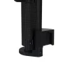Poarta, plasa, de siguranta, protectie copii, retractabila, negru, 13x160x85 cm, Ruhhy