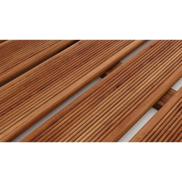 Podea de gradina din lemn, maro, 30x30 cm