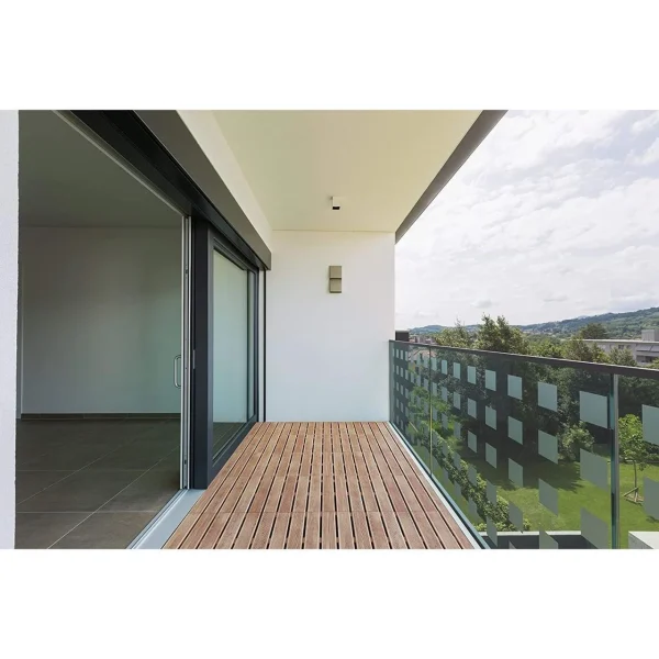 Podea de gradina din lemn, natur, 30x30 cm