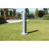 Masca robinet de gradina, cu adaptor furtun, gri, 90 cm, Itwan
