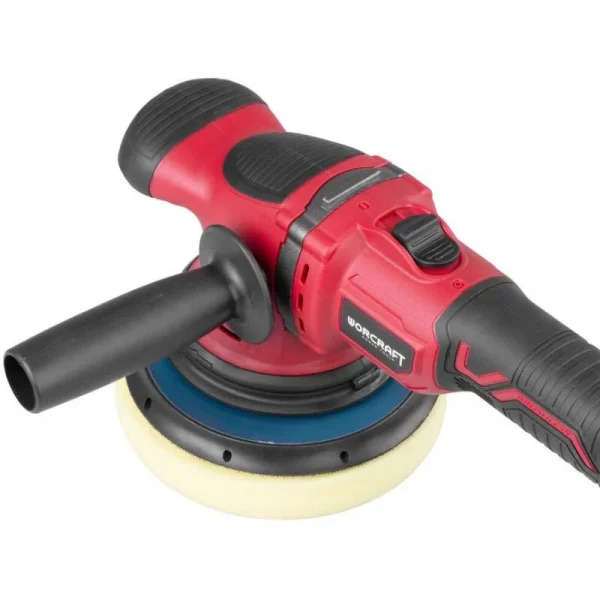 Polizor unghiular, polisat, Worcraft, 20V Li-ion (acumulator neinclus), turatie reglabila, 150 mm