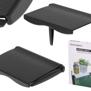 Etajera TV / Monitor din ABS, reglabila, dimensiune 15.5 x 11.5 cm