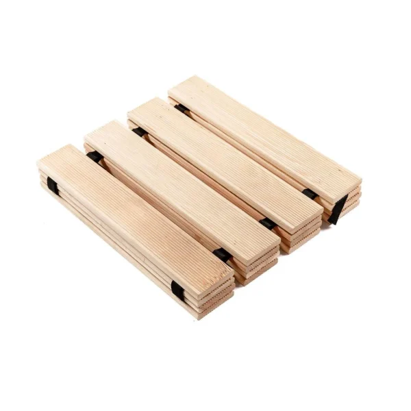 Poteca de gradina din lemn, natur, 30x200 cm