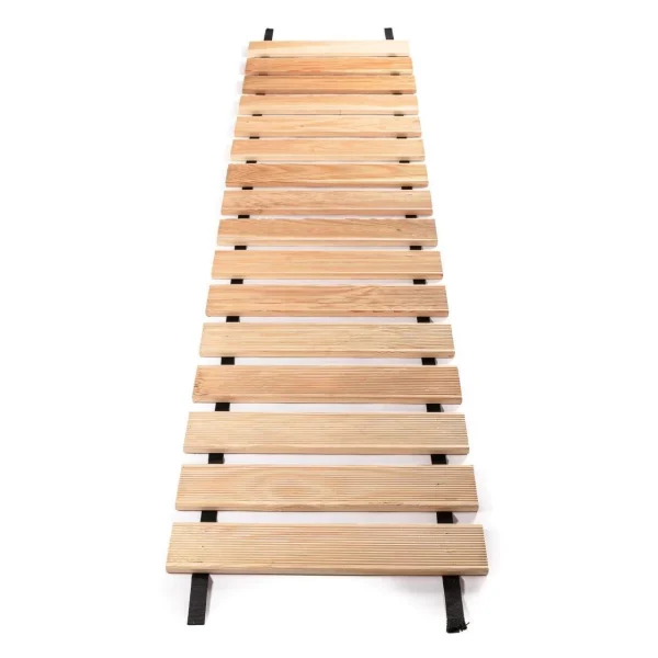 Poteca de gradina din lemn, natur, 30x200 cm