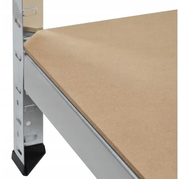 Raft depozitare, metalic, 5 polite, 175 kg, 90x40x180 cm, Malatec