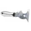 Razuitor inox, maner metalic, multifunctional, 8 cm, Olejnik