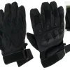 Manusi Tactice cu elemente de protectie, marime L, cu destinatie Moto, ATV, SSV, QUAD, culoare Neagra