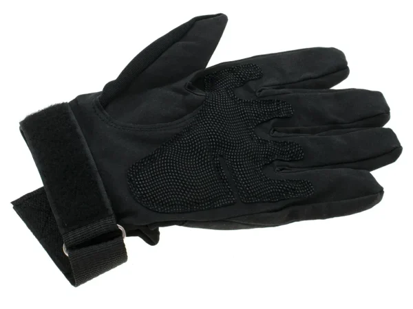 Manusi Tactice cu elemente de protectie, marime XL, cu destinatie Moto, ATV, SSV, QUAD, culoare Neagra