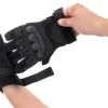 Manusi Tactice cu elemente de protectie, marime XL, cu destinatie Moto, ATV, SSV, QUAD, culoare Neagra