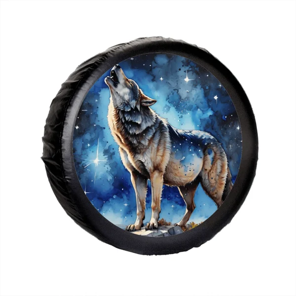 Sticker Auto "Roata de Rezerva" rezistenta la intemperii si raze UV, diametru 55 cm, Cod: AVX-RR01