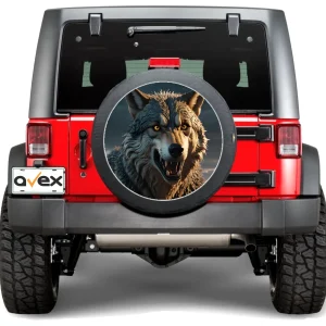 Sticker Auto "Roata de Rezerva" rezistenta la intemperii si raze UV, diametru 55 cm, Cod: AVX-RR03