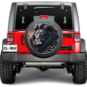 Sticker Auto "Roata de Rezerva" rezistenta la intemperii si raze UV, diametru 55 cm, Cod: AVX-RR04