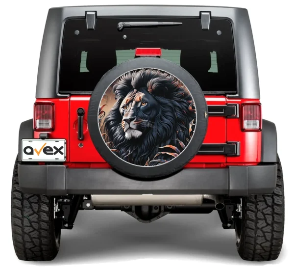 Sticker Auto "Roata de Rezerva" rezistenta la intemperii si raze UV, diametru 55 cm, Cod: AVX-RR04