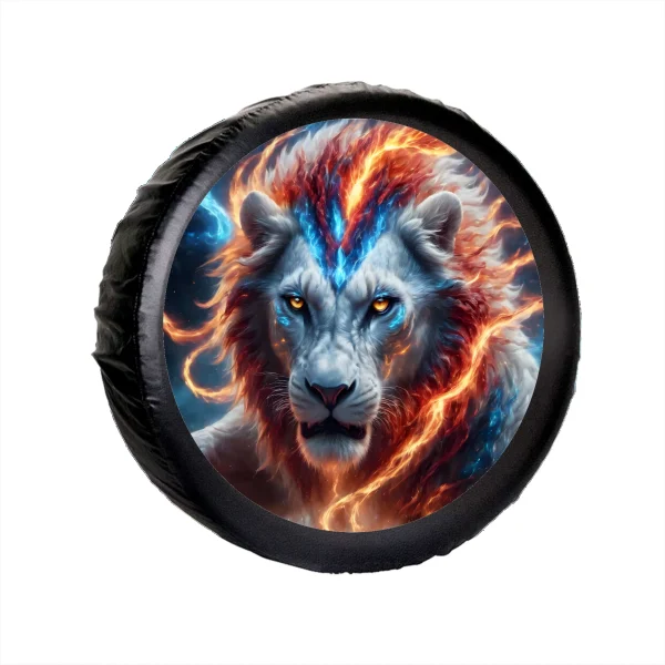 Sticker Auto "Roata de Rezerva" rezistenta la intemperii si raze UV, diametru 55 cm, Cod: AVX-RR05