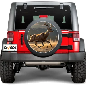 Sticker Auto "Roata de Rezerva" rezistenta la intemperii si raze UV, diametru 55 cm, Cod: AVX-RR06