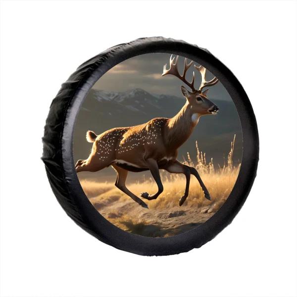 Sticker Auto "Roata de Rezerva" rezistenta la intemperii si raze UV, diametru 55 cm, Cod: AVX-RR06