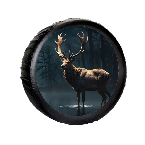 Sticker Auto "Roata de Rezerva" rezistenta la intemperii si raze UV, diametru 55 cm, Cod: AVX-RR08