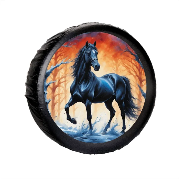 Sticker Auto "Roata de Rezerva" rezistenta la intemperii si raze UV, diametru 55 cm, Cod: AVX-RR13