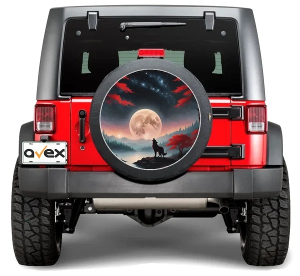 Sticker Auto "Roata de Rezerva" rezistenta la intemperii si raze UV, diametru 55 cm, Cod: AVX-RR17