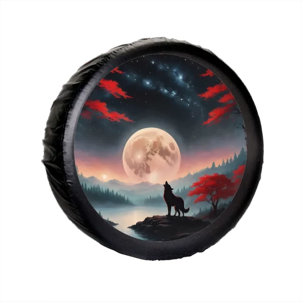 Sticker Auto "Roata de Rezerva" rezistenta la intemperii si raze UV, diametru 55 cm, Cod: AVX-RR17