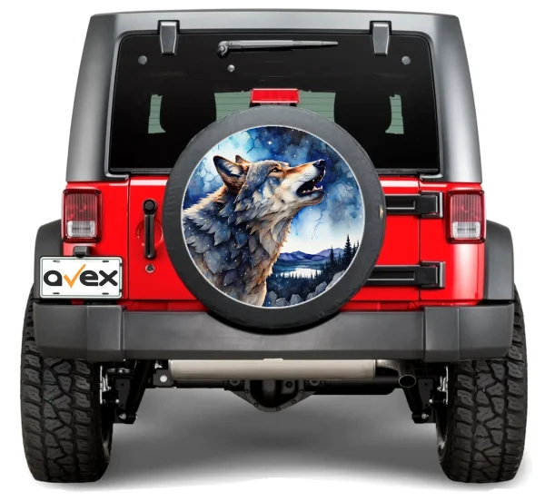 Sticker Auto "Roata de Rezerva" rezistenta la intemperii si raze UV, diametru 55 cm, Cod: AVX-RR18