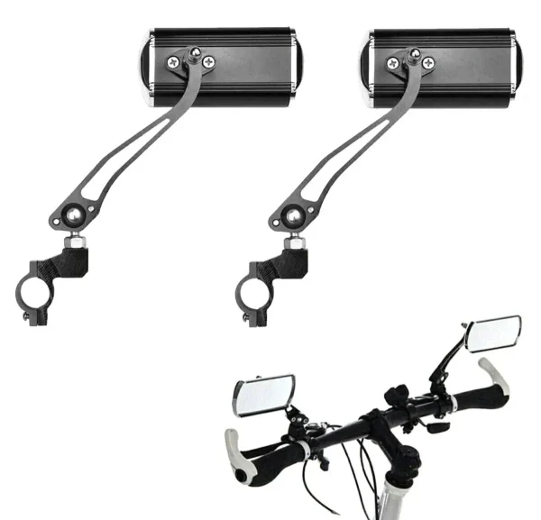 Set 2 oglinzi retrovizoare pentru bicicleta, trotineta, scuter, AVX-RW16A