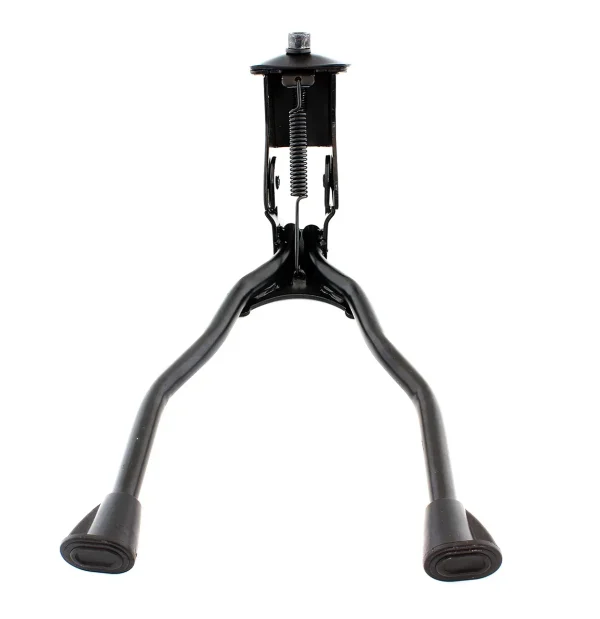 Cric bicicleta cu picior dublu, culoare neagra