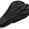 Husa universala neagra cu gel pentru scaunul bicicletei AVX-RW5D