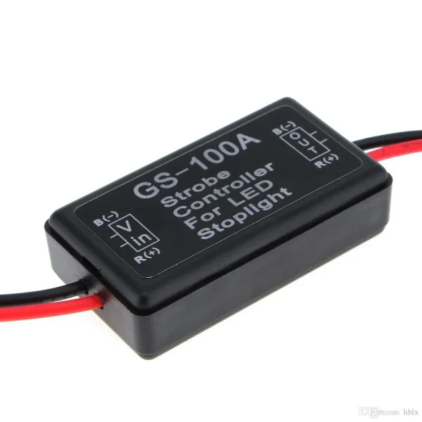 Modul Strobo Flash pentru lampa Stop Frana, alimentare 12V - 24V, auto, moto, camion