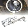Fluier din aluminiu pentru toba marime XL, compatibil cu motoare peste 2400 cc