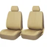 Set 11 huse scaun auto Universale din piele ecologica Bej, AG338F
