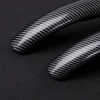 Set 2 ornamente volan finisaj CARBON NEGRU, dimensiune universala