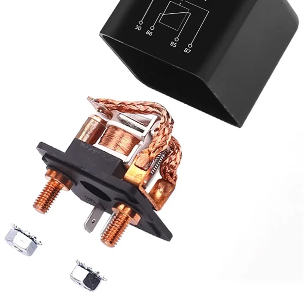 Releu incarcare izolator baterie suplimentara pentru vehicule Off-Road, ATV, SSV, UTV, Barci, tensiune 12V, 120W