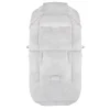 Sac de dormit pentru copii, bebelusi, cu husa, gri si albastru, 90x43/35 cm, Springos