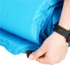 Saltea camping auto-gonflabila, poliester si spuma PU, albastru, 180x50 cm, Springos