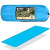 Saltea camping auto-gonflabila, poliester si spuma PU, albastru, 180x50 cm, Springos