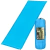 Saltea camping auto-gonflabila, poliester si spuma PU, albastru, 180x50 cm, Springos