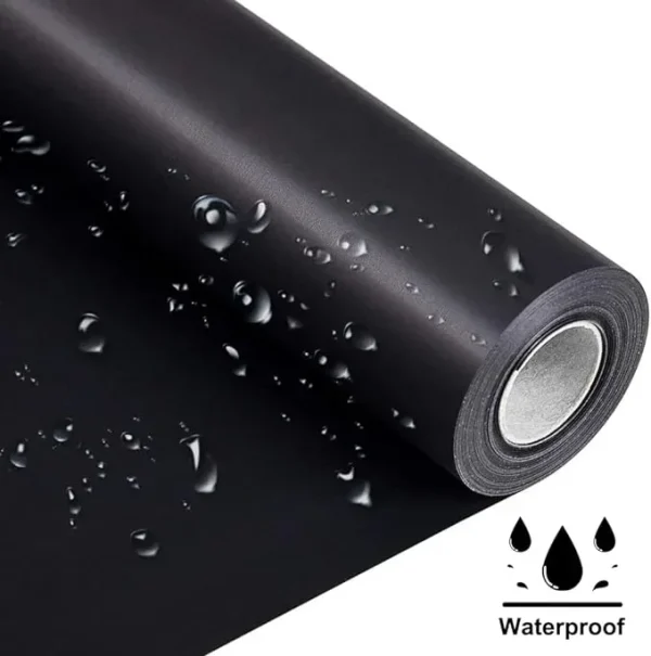 Folie auto pentru colantare integrala, Termoplastica, cu tehnologie "BUBBLE FREE", culoare Negru, finisaj Mat, dimensiune 3,0m x 1,52m