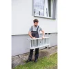 Scara aluminiu, multifunctionala, rabatabila, 4 tronsoane, 4 trepte, max 125 kg, 1.18-4.46 m