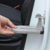 Treapta pliabila pentru inchizatoare usa autoturism cu ciocan pentru spart geamul