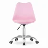 Scaun de birou, Artool, Alba, rotativ, PP, roz, 48.5x56.5x82.5-91.5 cm