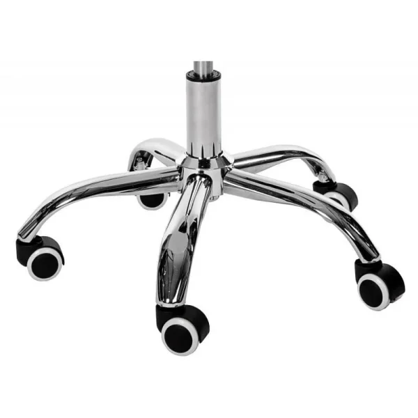 Scaun de birou pentru copii, rotativ, alb, max 125 kg, 44x40x80/90 cm