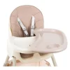 Scaun de masa pentru bebelusi, 3 in 1, roz, max 20 kg, 60x75x92 cm, Kruzzel
